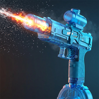 AQUABLAZE water blaster firing with real LED fire effect